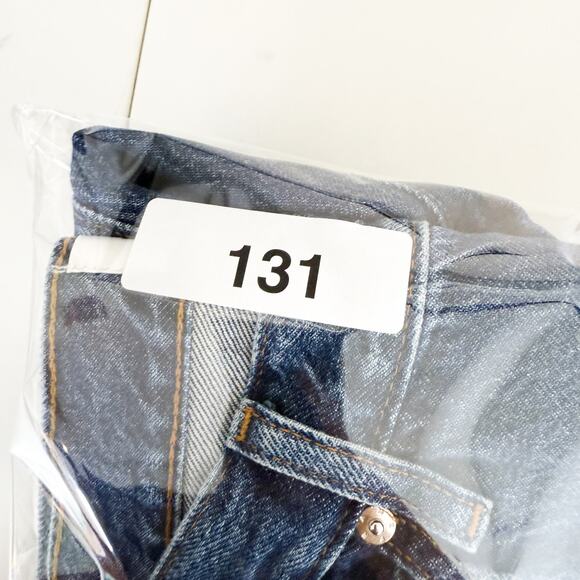 FRAME Denim The Hang High Rise Straight Leg Jeans 27” Blue - 29 - Picture 8 of 8